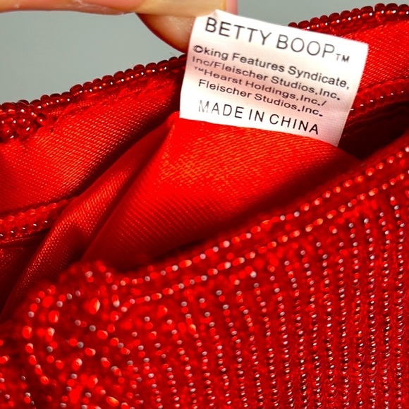 BETTY BOOP Y2K NEVER USED collected Large all handcrafted art beads iridescent - Picture 9 of 15